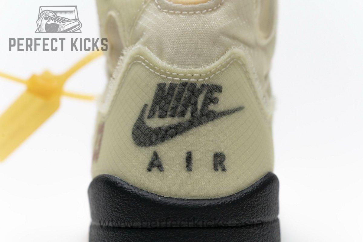DH8565-100 OFF White x Air Jordan 5 Retro SP Sail - Image 8