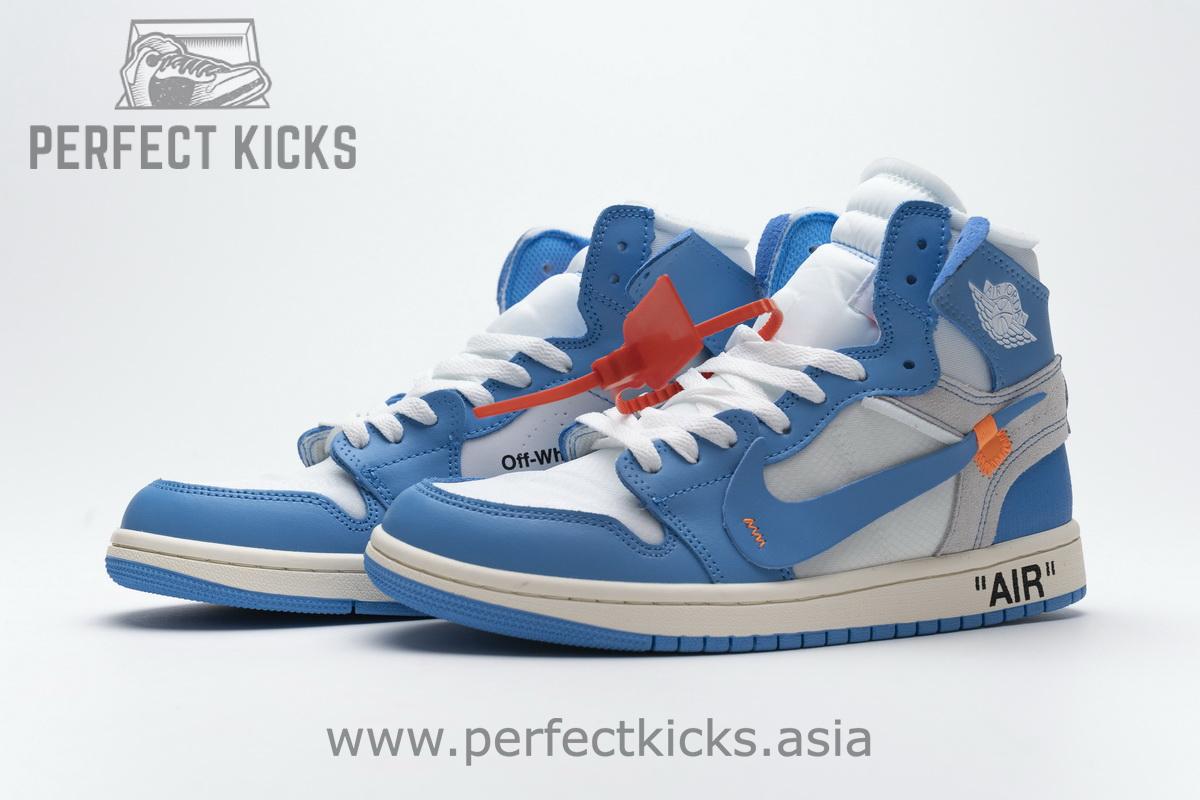 Jordan 1 Retro High Off-White University Blue Update Lace - Image 3