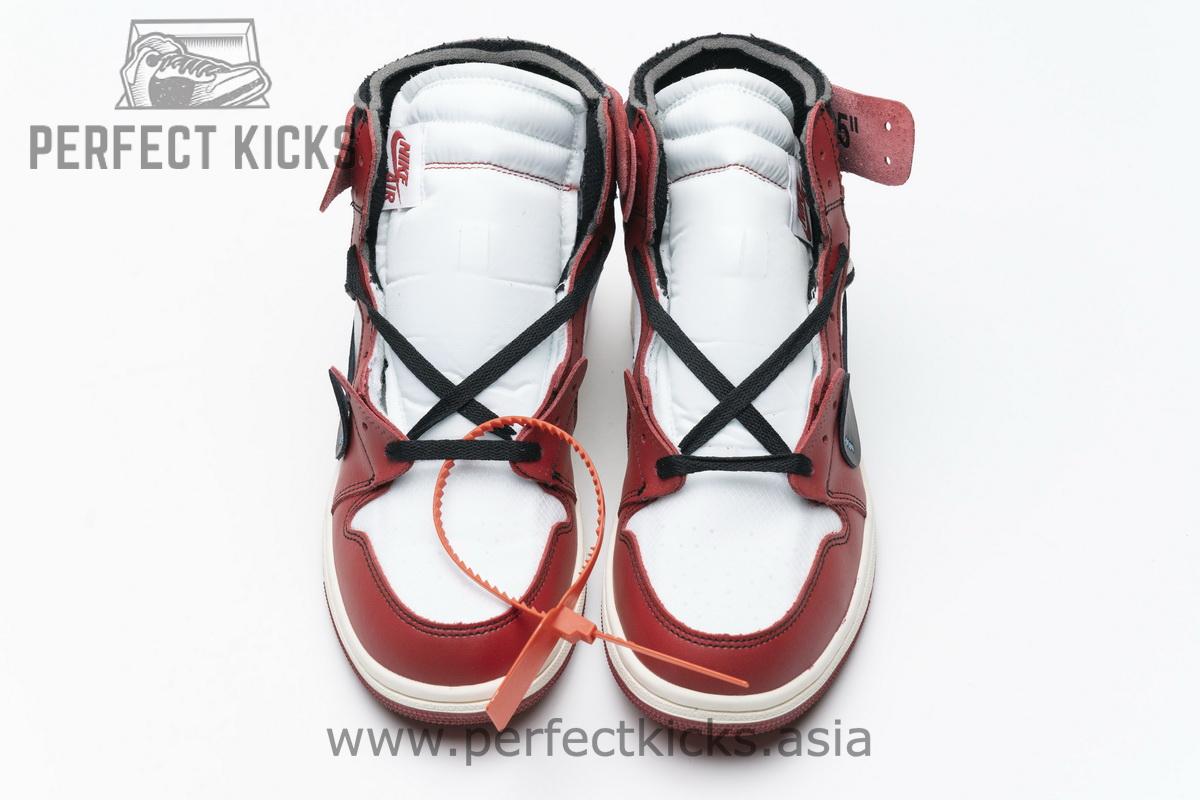 Latest Version Jordan 1 Retro High Off-White Chicago - Image 3