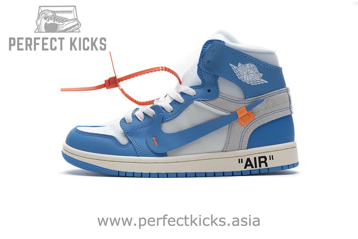 Jordan 1 Retro High Off-White University Blue Update Lace