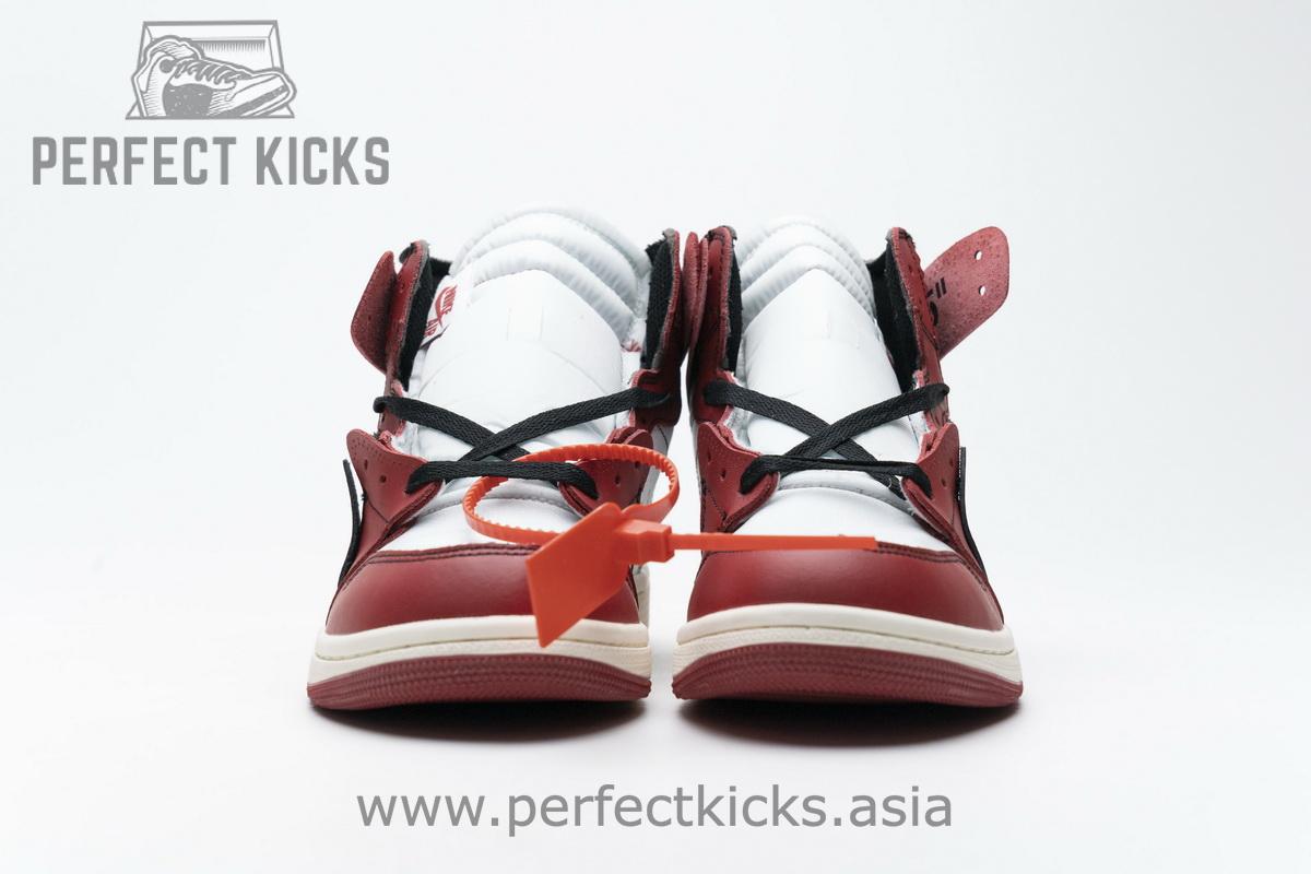 Latest Version Jordan 1 Retro High Off-White Chicago - Image 5