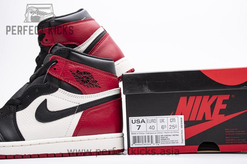Air Jordan 1 High OG“Bred Toe” - Image 2