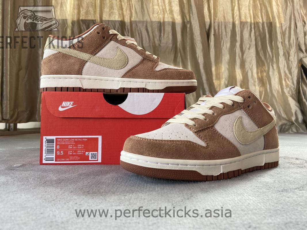 Nike Dunk Low PRM Medium Curry - Image 2