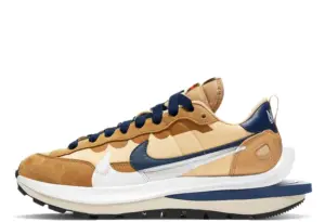 Sacai x Nike VaporWaffle Sesame and Blue Void