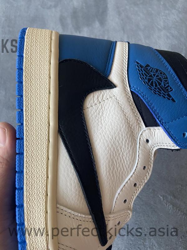 Fragment x Travis Scott x Air Jordan 1 High OG Military - Image 7
