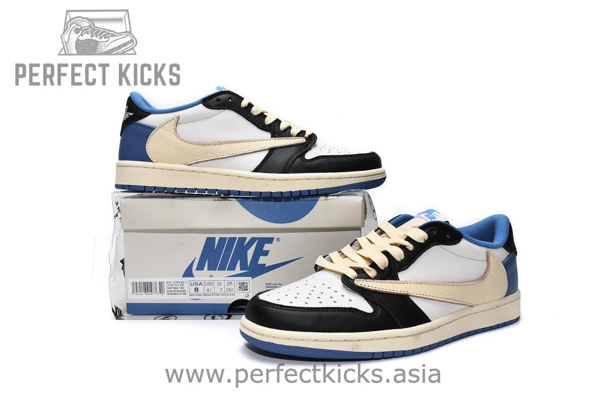 DM7866-140 Travis Scott x Fragment Design x Air Jordan 1 Low - Image 4
