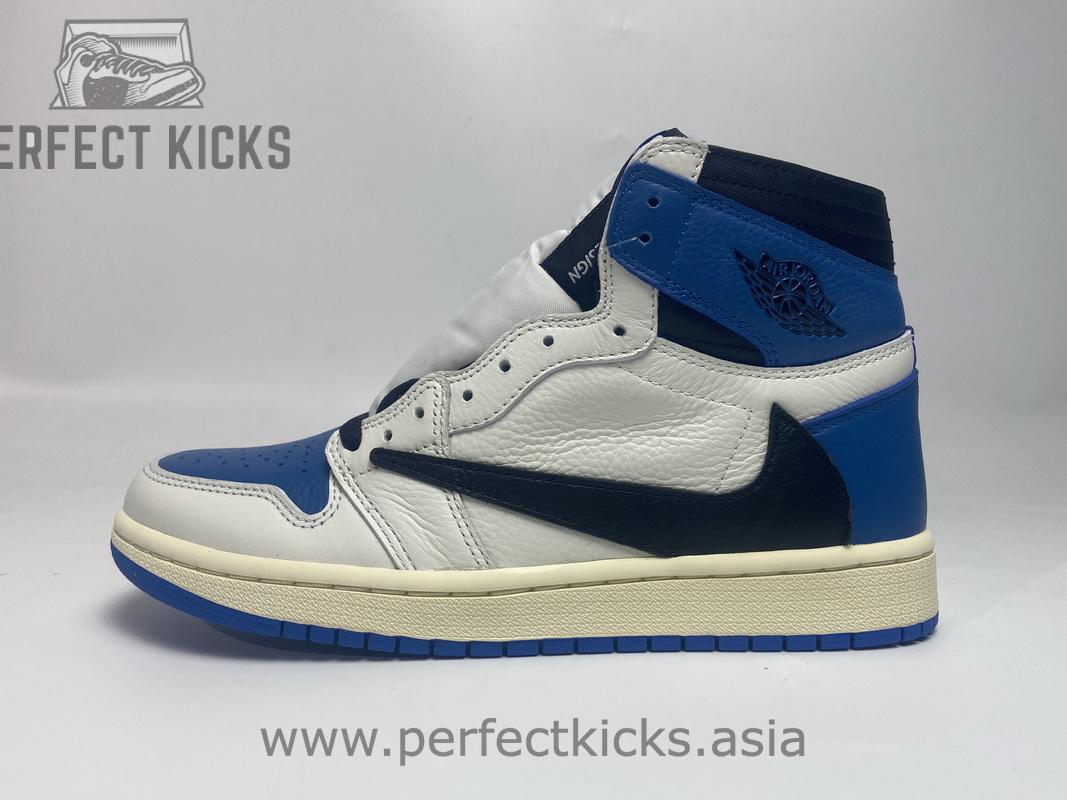 Fragment x Travis Scott x Air Jordan 1 High OG Military - Image 3