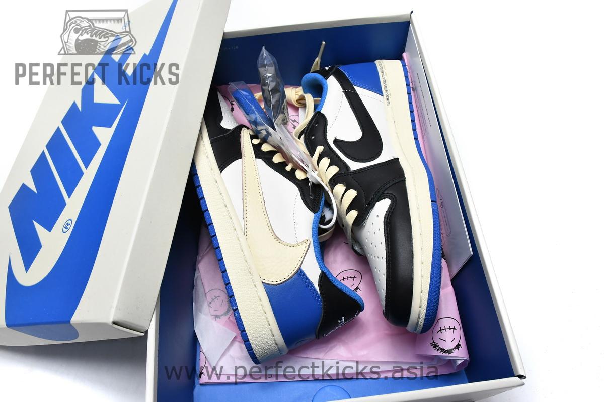 DM7866-140 Travis Scott x Fragment Design x Air Jordan 1 Low - Image 3