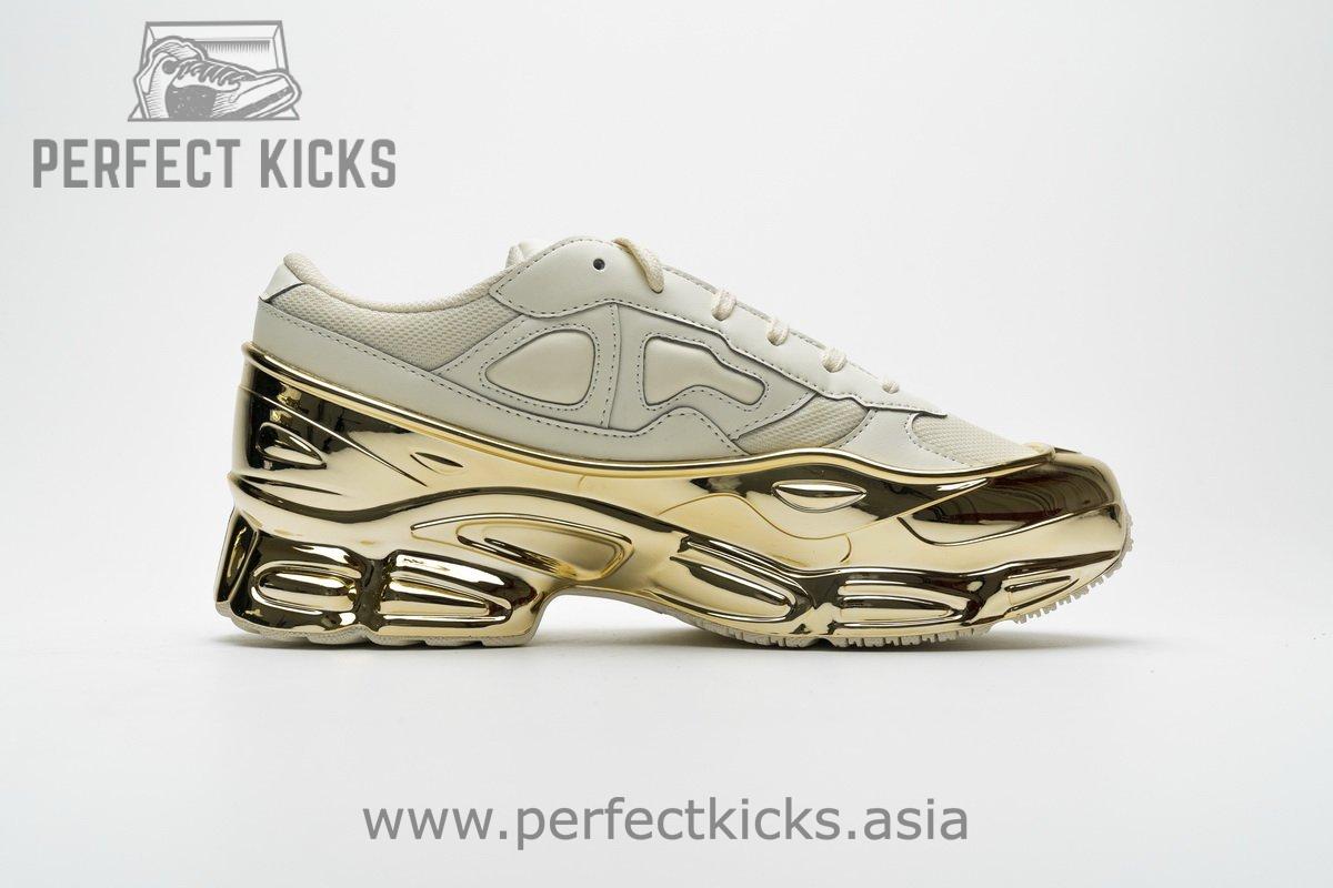 EE7943 adidas X Raf Simons Ozweego White Gold Metallic - Image 2