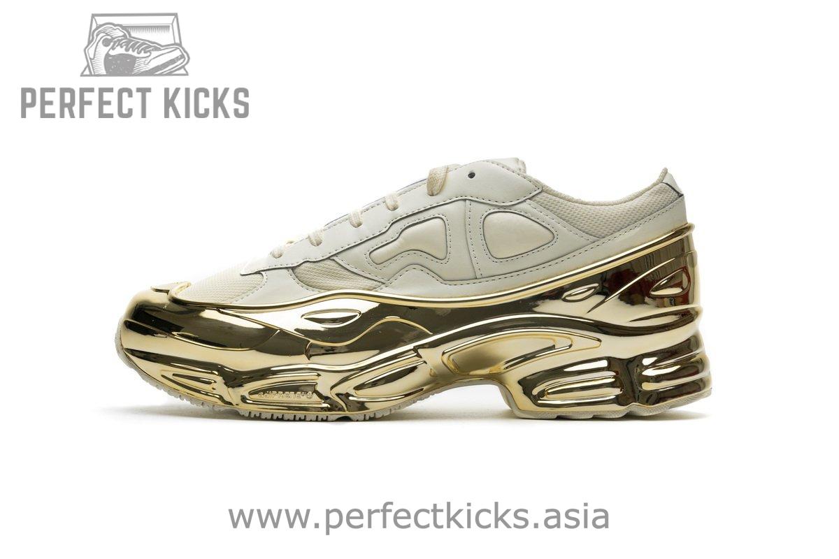 EE7943 adidas X Raf Simons Ozweego White Gold Metallic - Image 3
