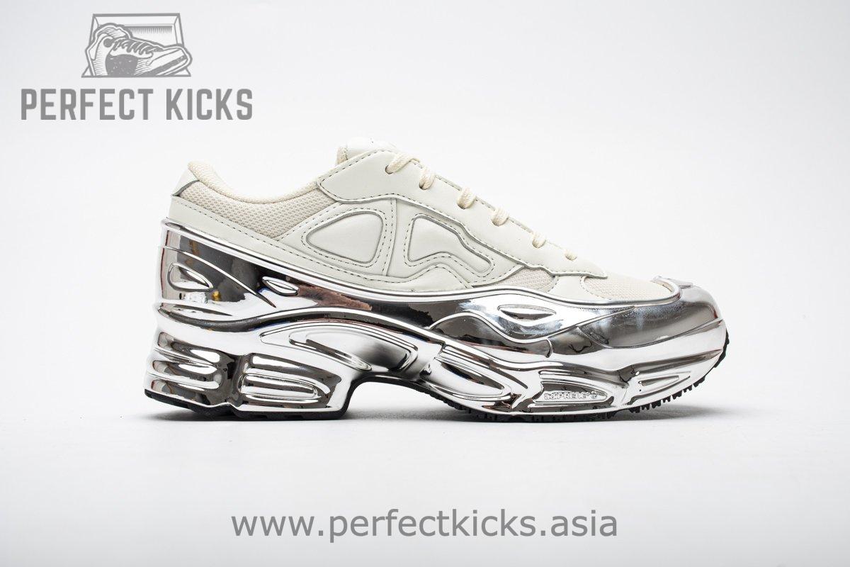 EE7945 adidas X Raf Simons Ozweego Cream White Silver Metallic - Image 2