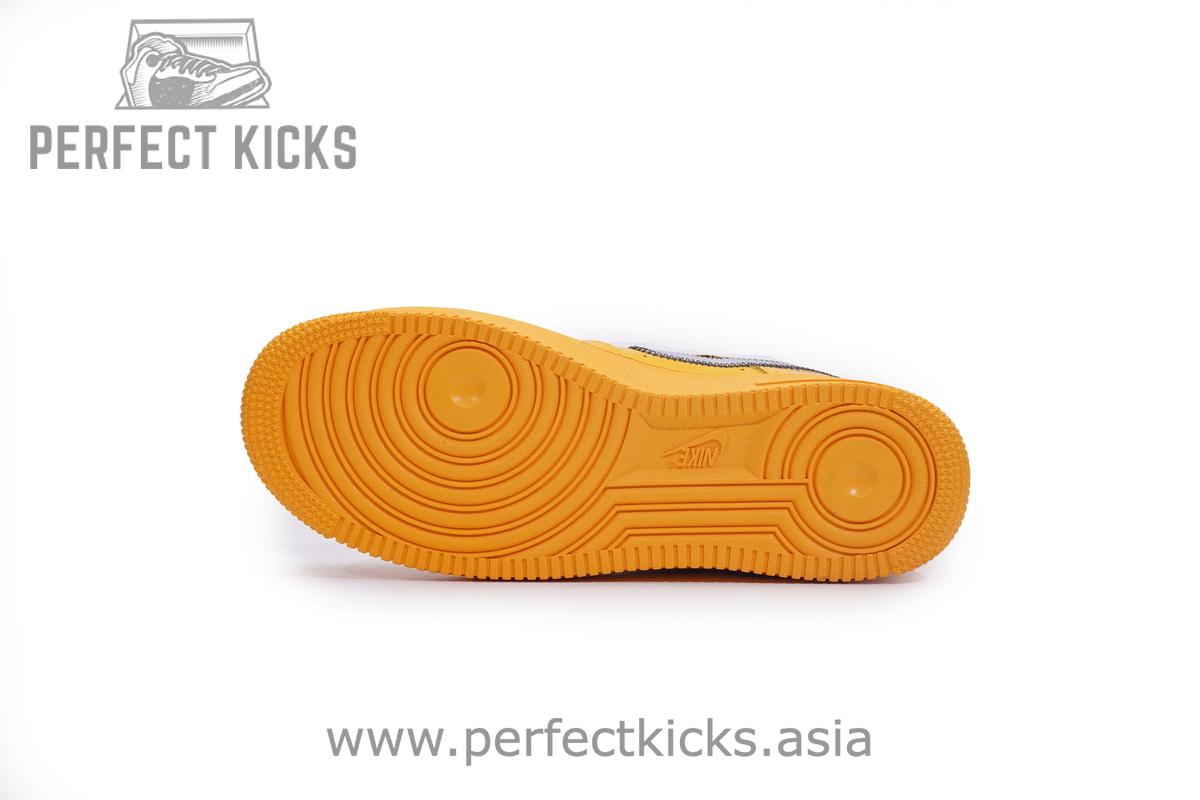 Off-White x Nike Air Force 1 Low University Gold - Image 6