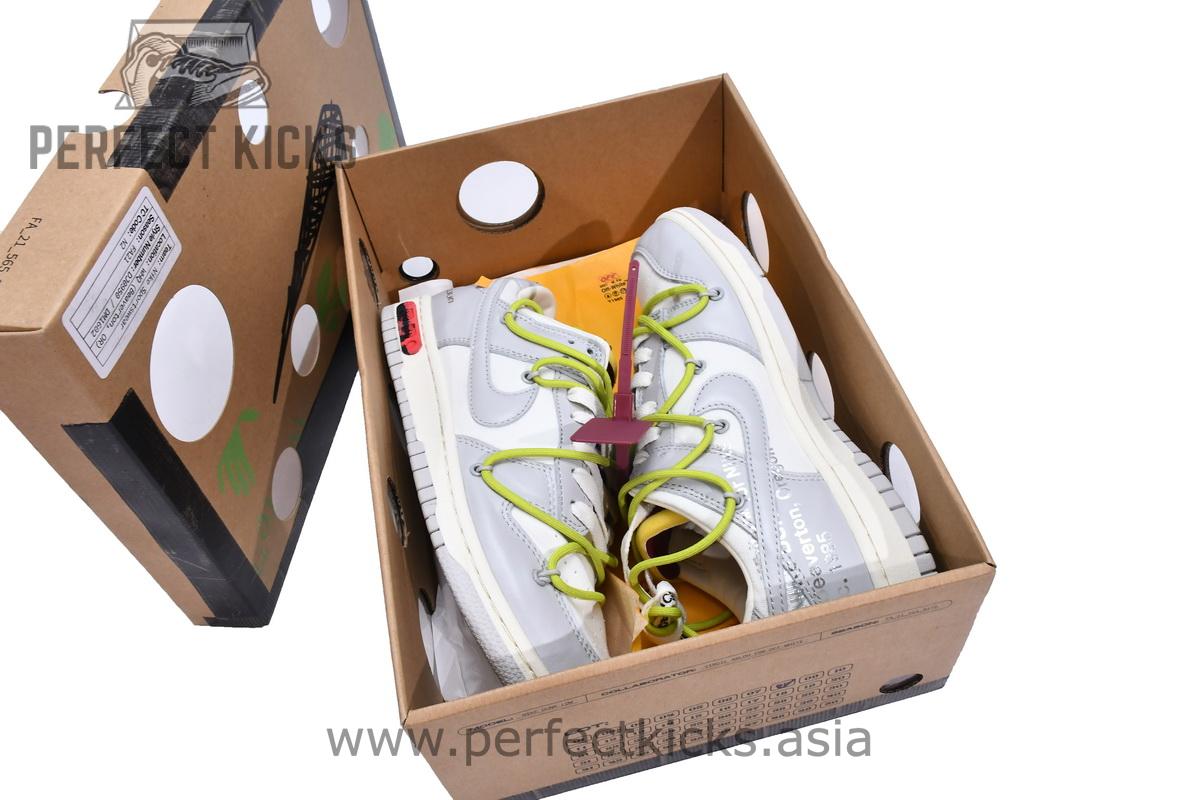 DM1602-106 OFF WHITE x Nike Dunk SB Low The 50 NO.8 - Image 4