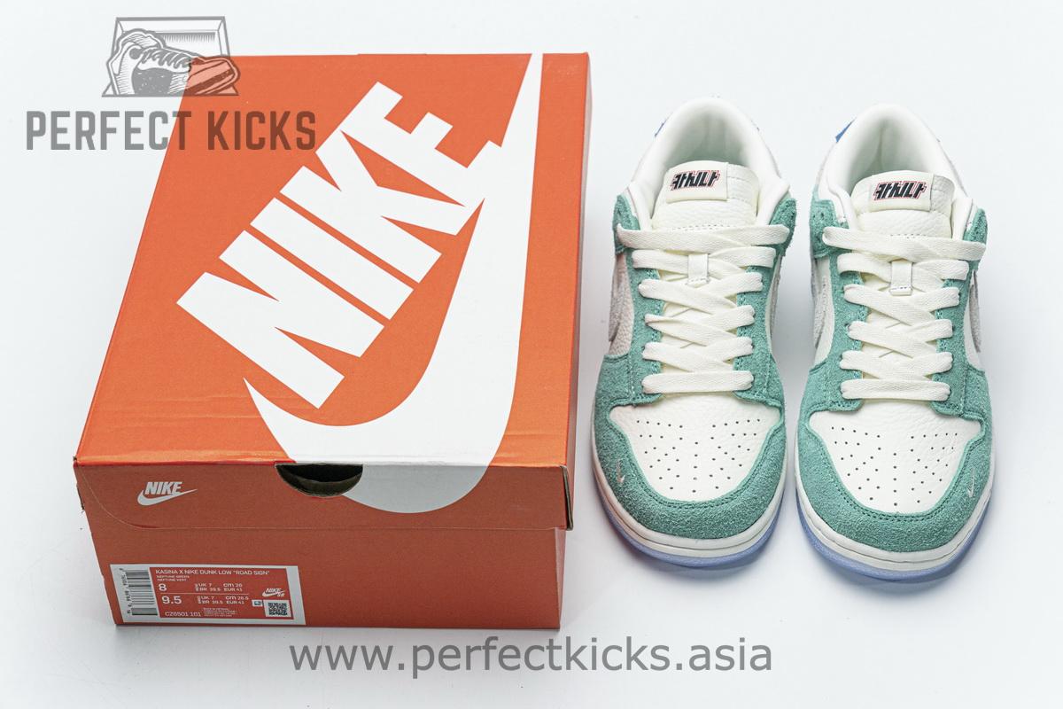 CZ6501-101 Kasina x Nike Dunk Low -Neptune Green - Image 2