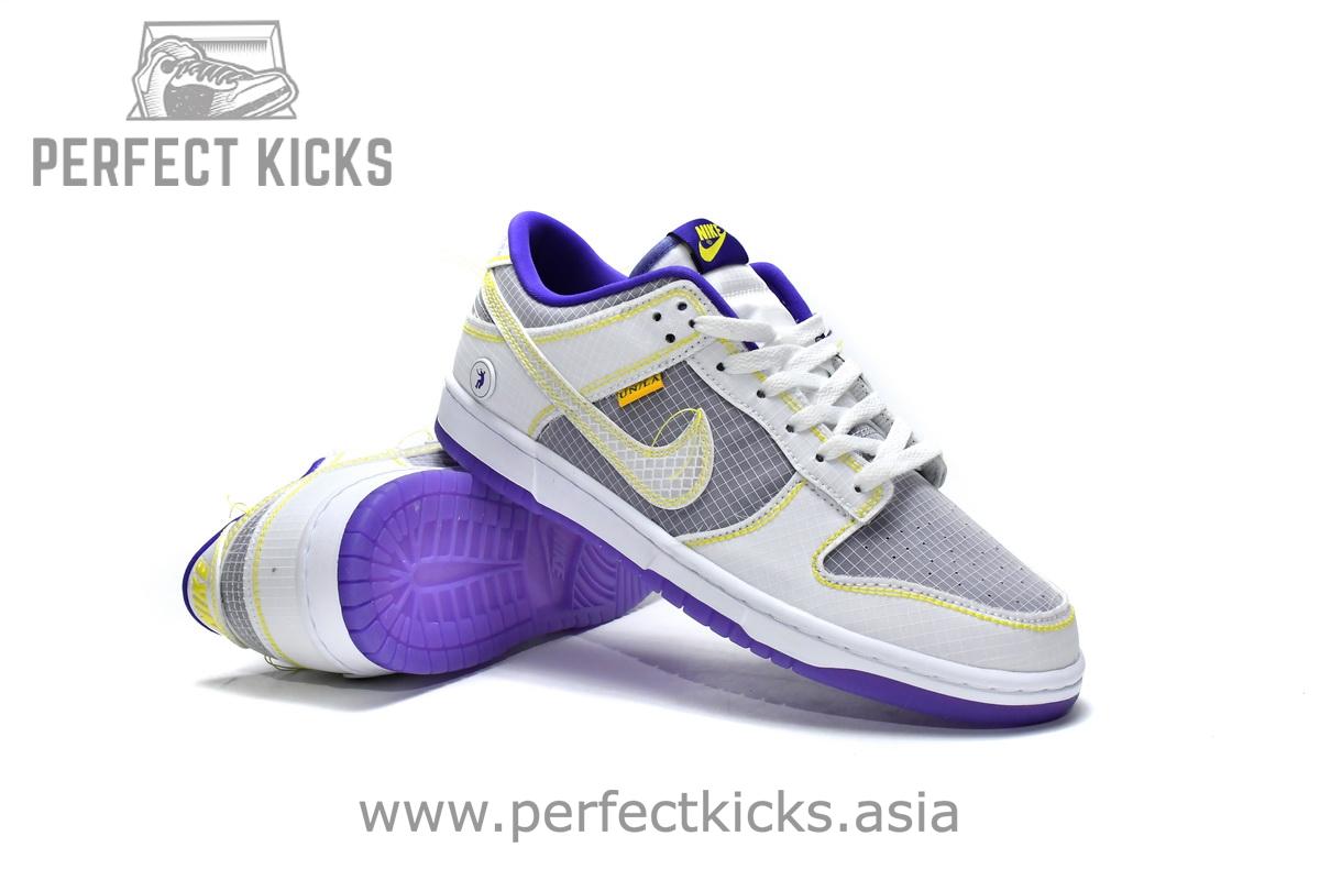 DJ9649-500 Union x Nike Dunk Low Purple Gold - Image 4