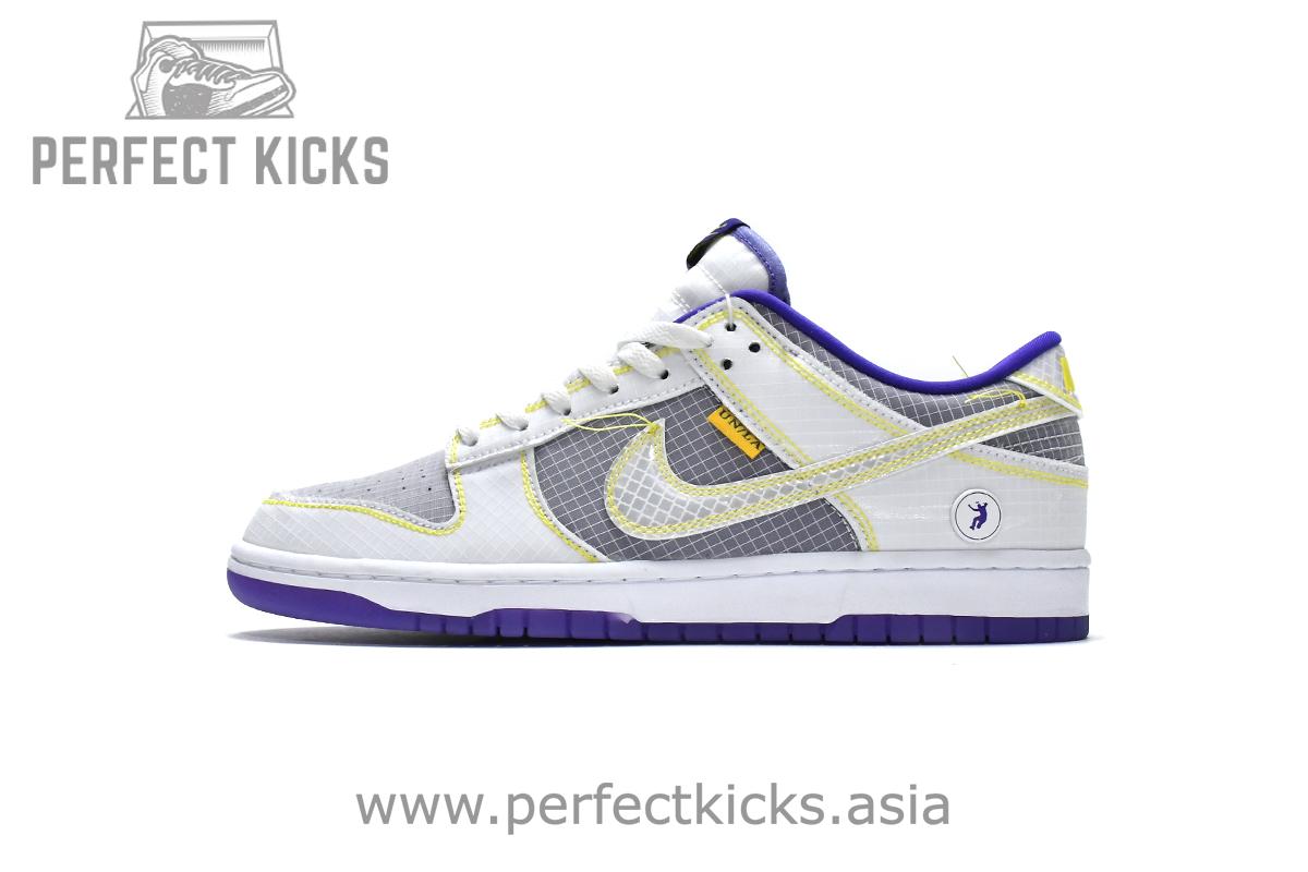 DJ9649-500 Union x Nike Dunk Low Purple Gold