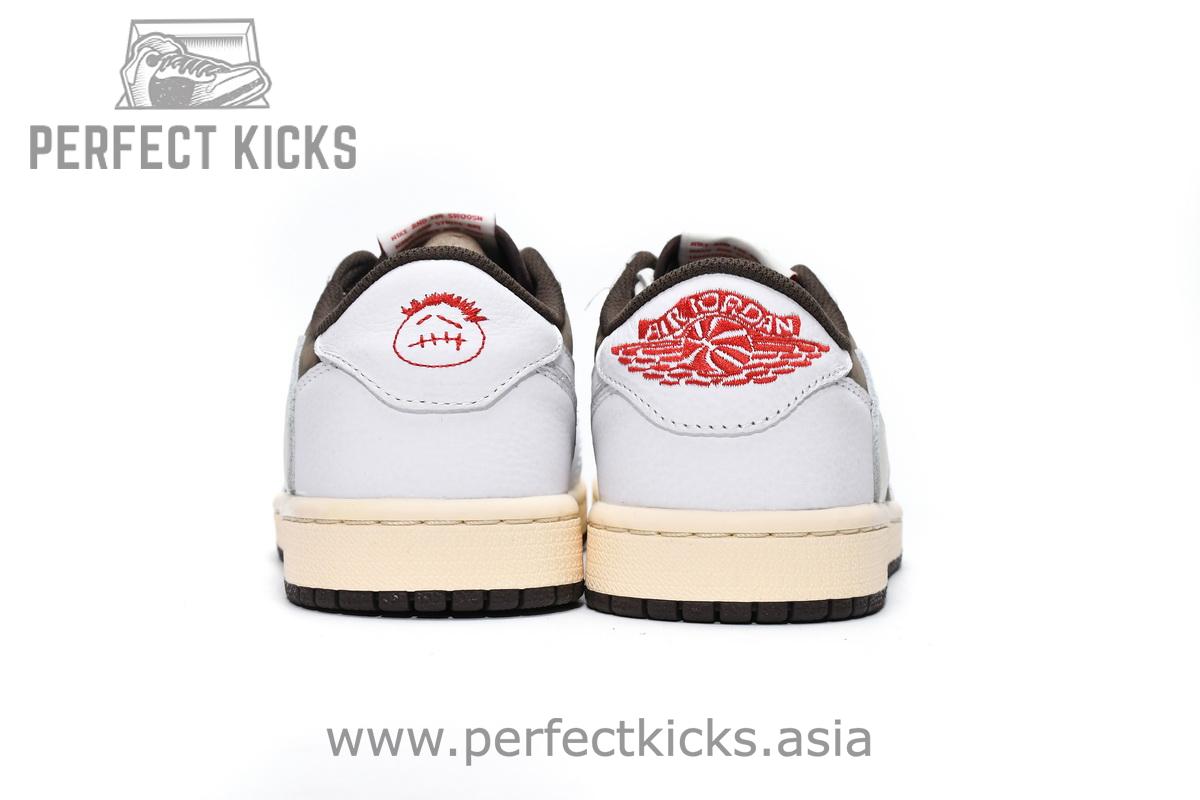 Travis Scott x Air Jordan DM2508-586 1 Low OG - Reverse Mocha - Image 7