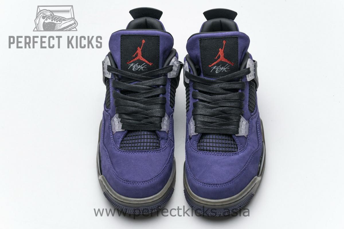 AJ4-766302 Travis Scott x Air Jordan 4 Retro Purple - Image 4