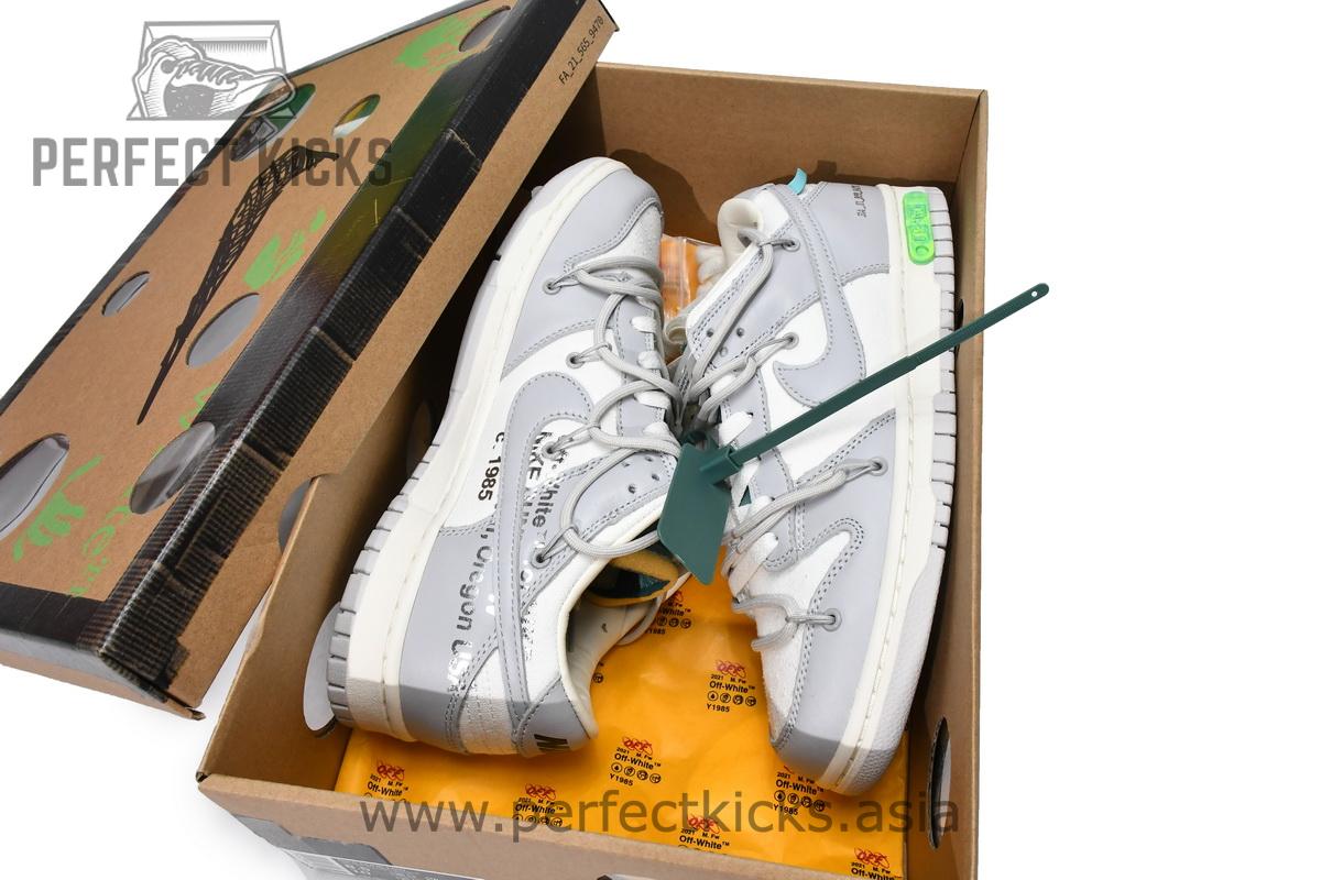 DM1602-117 OFF WHITE x Nike Dunk SB Low The 50 NO.42 - Image 4