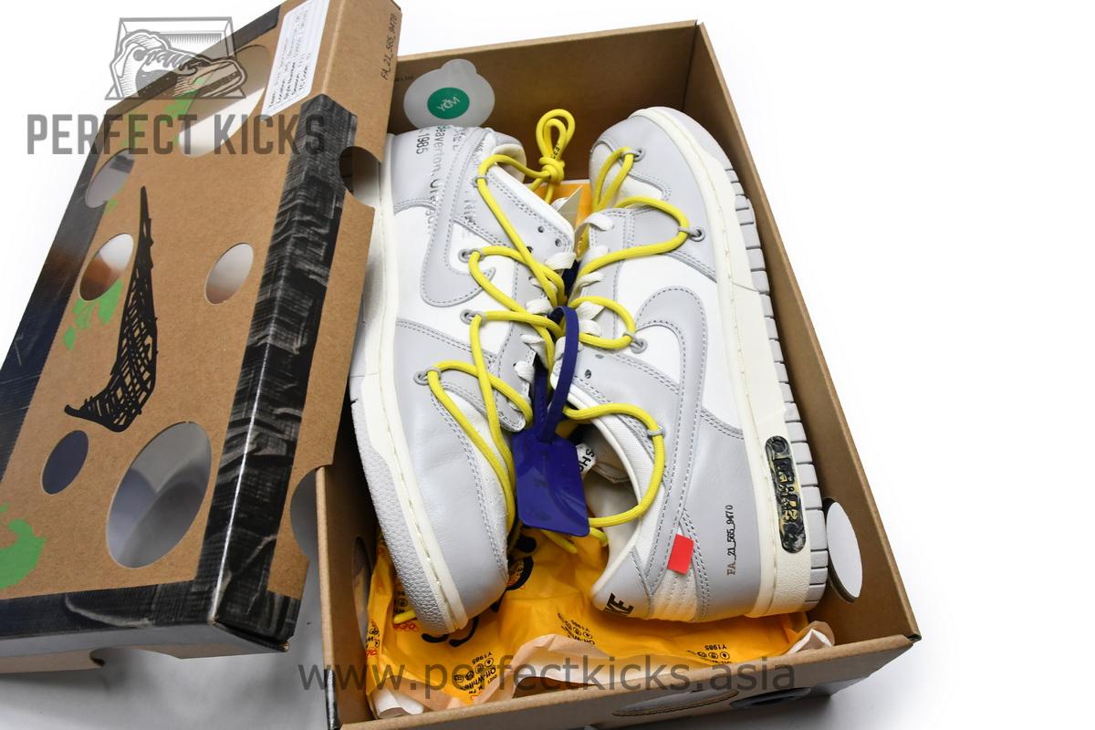 DM1602-120 OFF WHITE x Nike Dunk SB Low The 50 NO.27 - Image 4