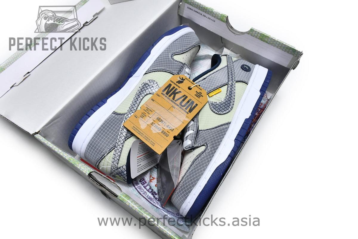 DJ9649-401 Union x Nike Dunk Low Midnight Navy - Image 3