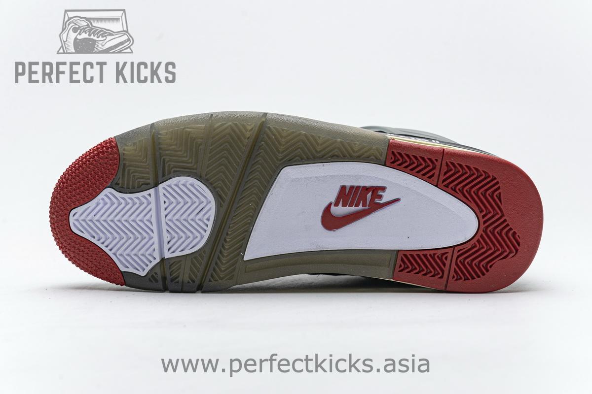 CV9388-001 OFF White x Air Jordan 4 Bred - Image 8