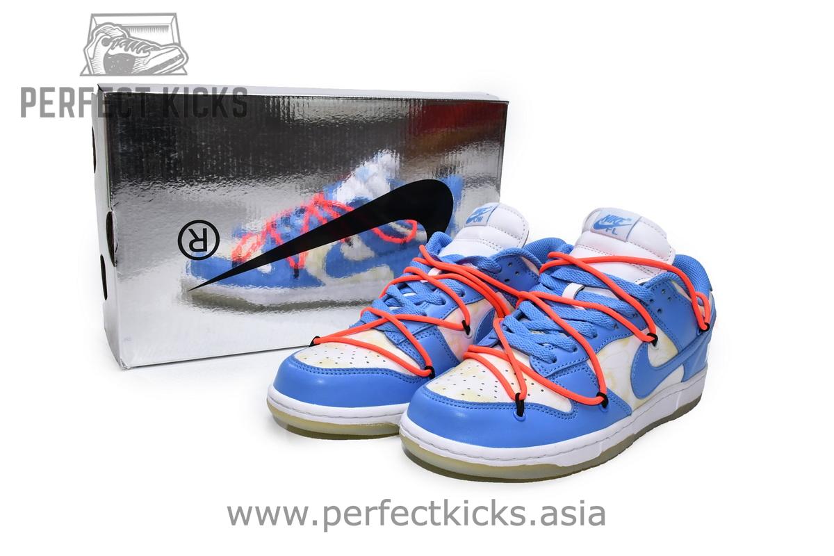 DD0856-403 Off White x Futura x Dunk Low SB UNC - Image 2
