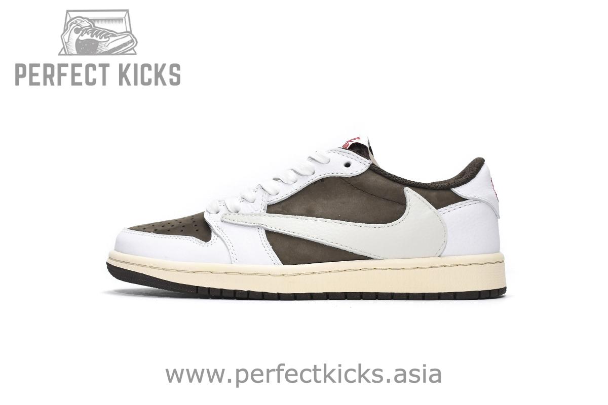 Travis Scott x Air Jordan DM2508-586 1 Low OG - Reverse Mocha