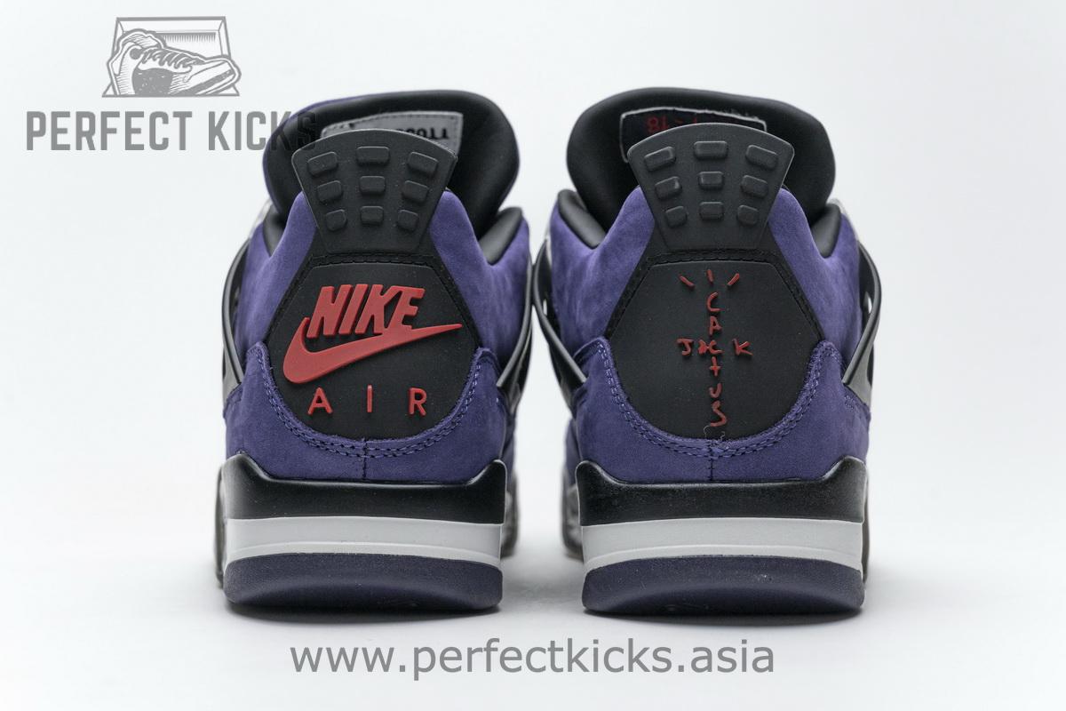 AJ4-766302 Travis Scott x Air Jordan 4 Retro Purple - Image 7