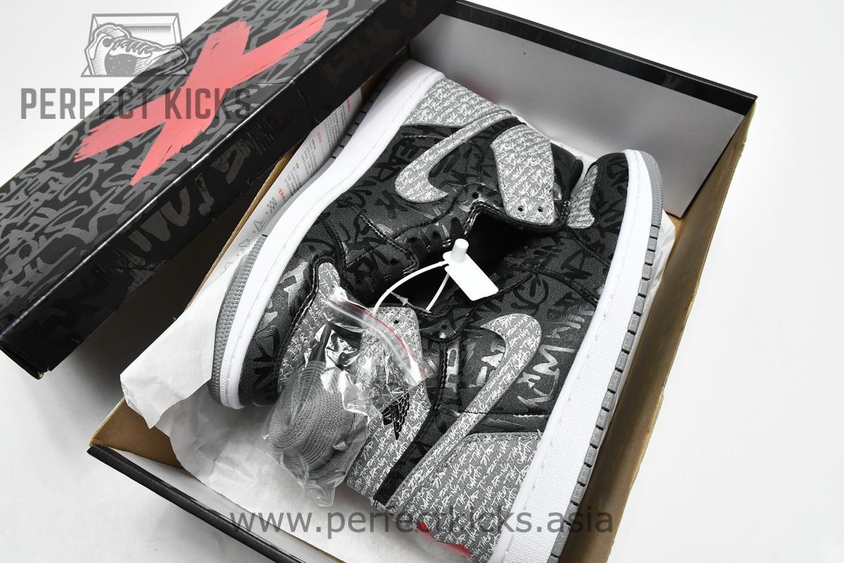 555088-036 Air Jordan 1 High OG Rebellionaire - Image 3
