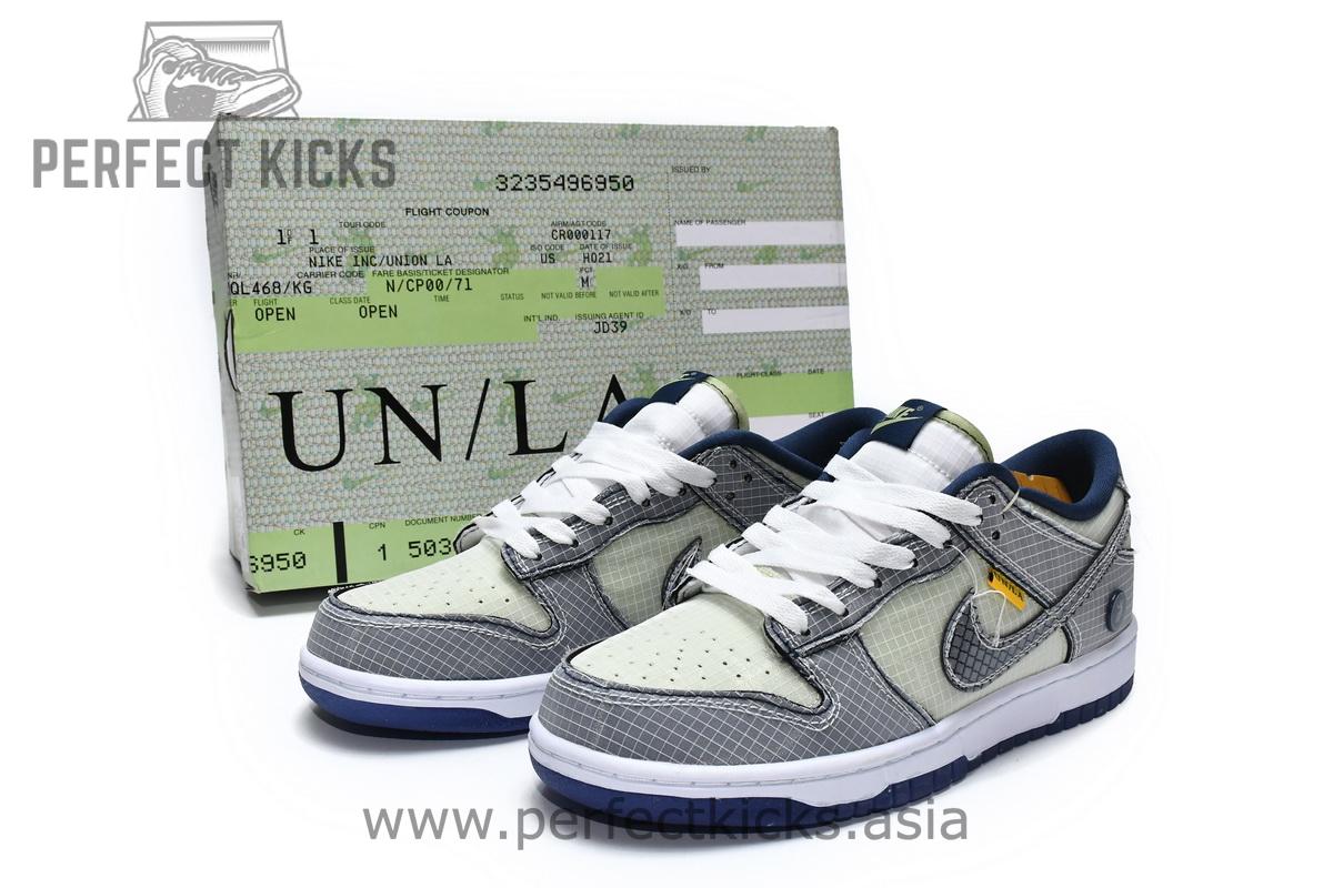 DJ9649-401 Union x Nike Dunk Low Midnight Navy - Image 2
