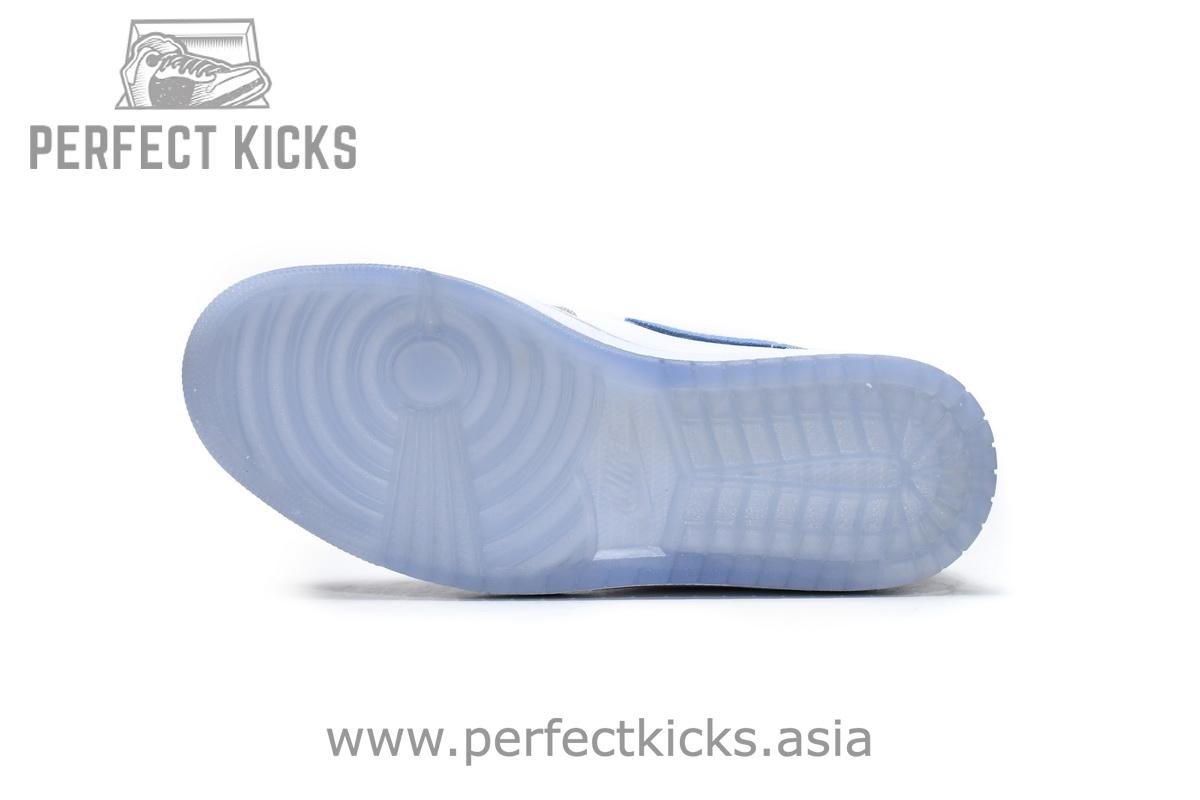 BQ6472-105 Air Jordan 1 Mid Wolf Grey Aluminum - Image 7