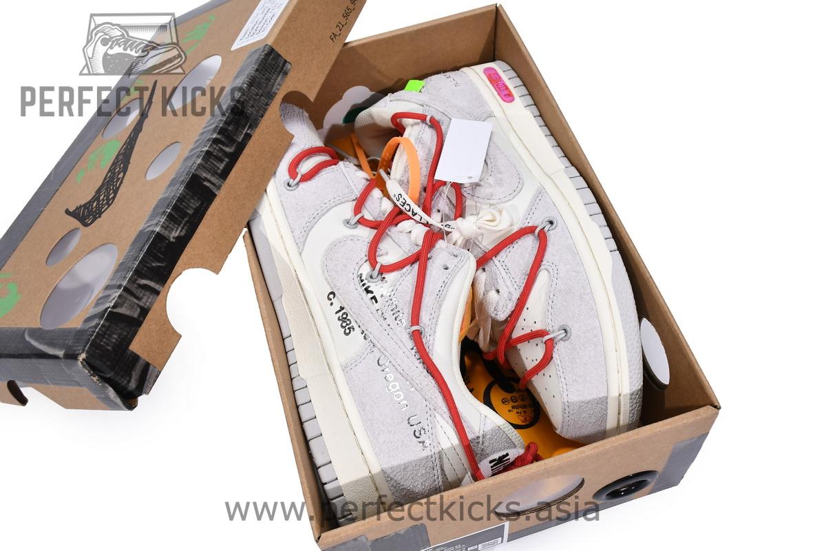 DJ0950-103 OFF WHITE x Nike Dunk SB Low The 50 NO.40 - Image 4