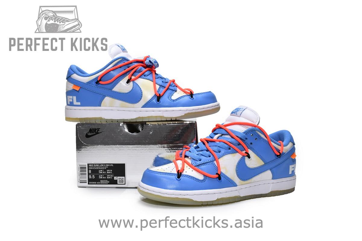 DD0856-403 Off White x Futura x Dunk Low SB UNC - Image 3