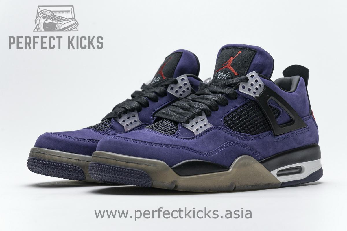 AJ4-766302 Travis Scott x Air Jordan 4 Retro Purple - Image 6