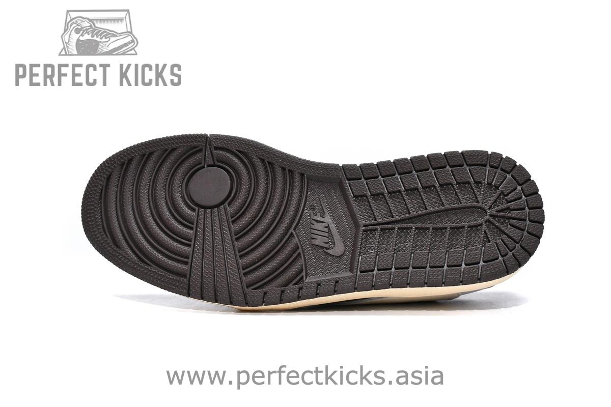 Travis Scott x Air Jordan DM2508-586 1 Low OG - Reverse Mocha - Image 8