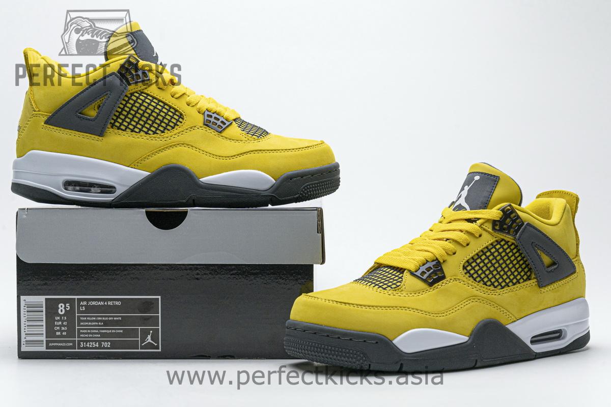 314254-702 Air Jordan 4 Retro LS Lightning - Image 3