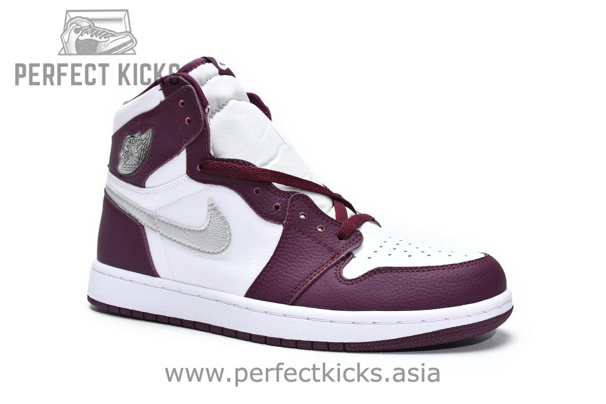 555088-611 Air Jordan 1 High OG Bordeaux - Image 5