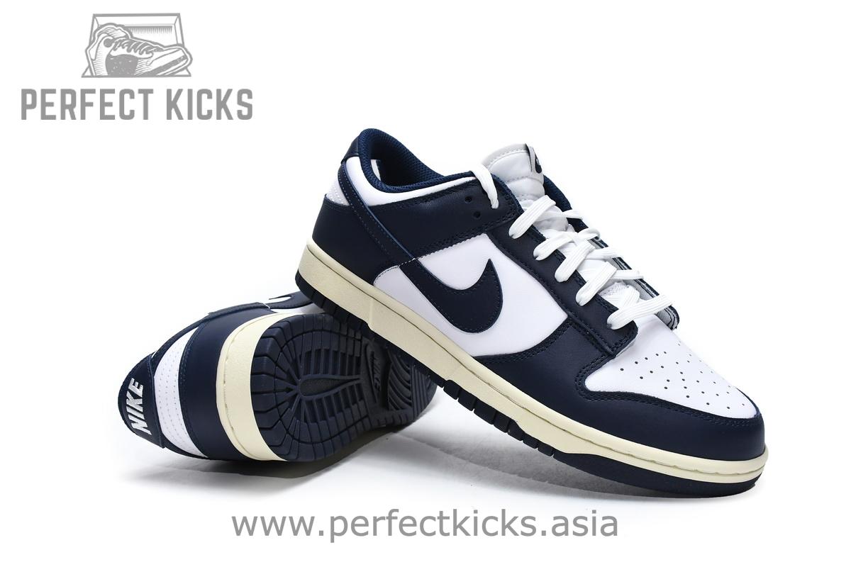 DD1503-115 Nike Dunk Low Vintage Navy - Image 3