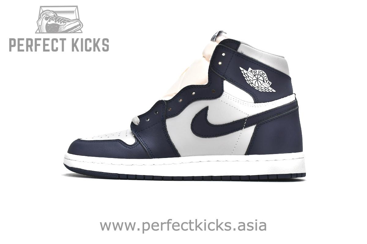 BQ4422-400 Air Jordan 1 High 85 Georgetown College Navy