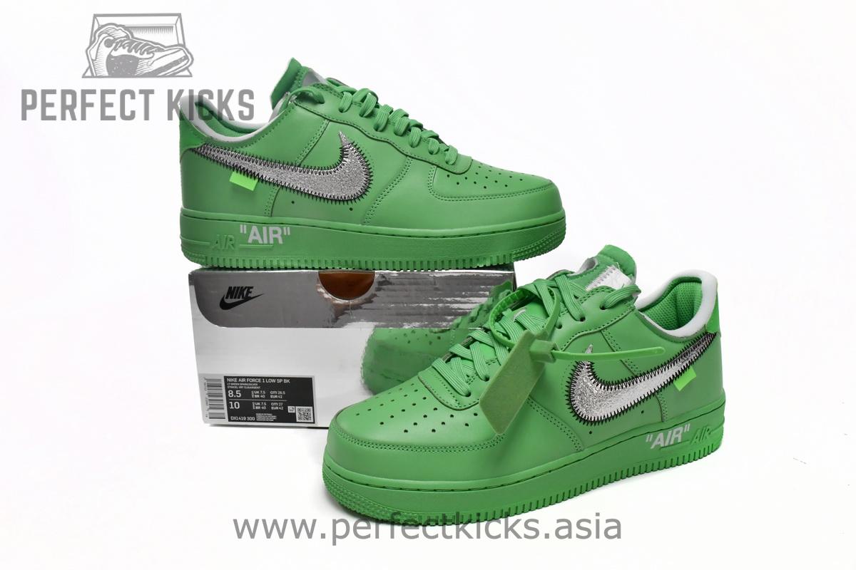 OFF White X Air Force 1 Low Green - Image 2