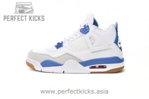Nike SB x Air Jordan 4 White Blue